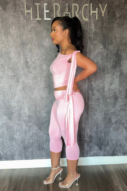 Alani Off-Shoulder Tie Set