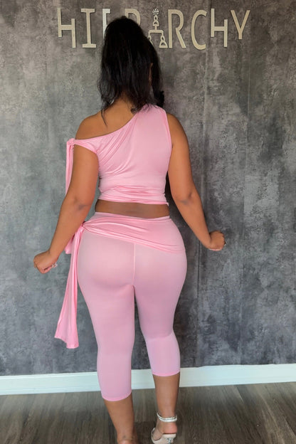 Alani Off-Shoulder Tie Set