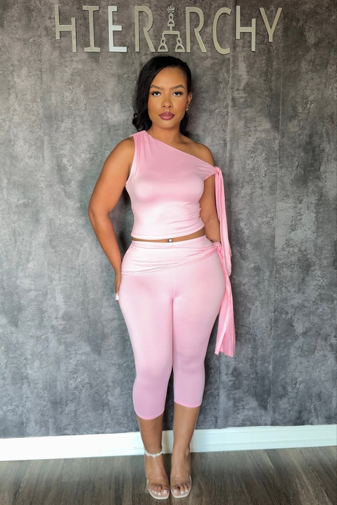 Alani Off-Shoulder Tie Set