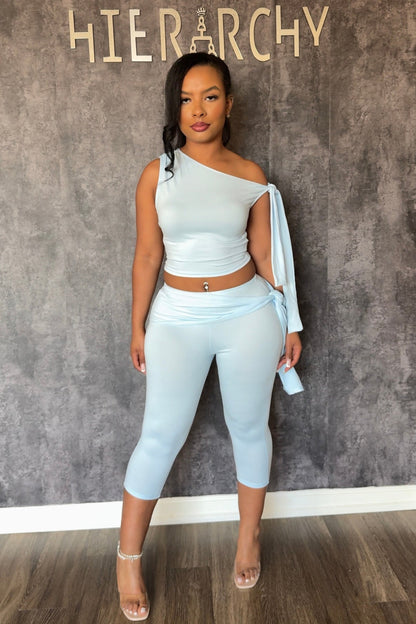 Alani Off-Shoulder Tie Set